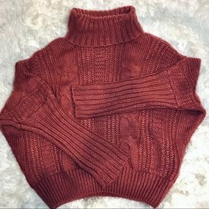 Vintage Turtle Neck Fisherman’s Sweater Pattern